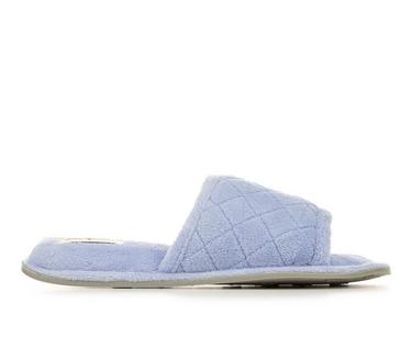 Dearfoams Beatrice Quilted Terry Slide Slippers