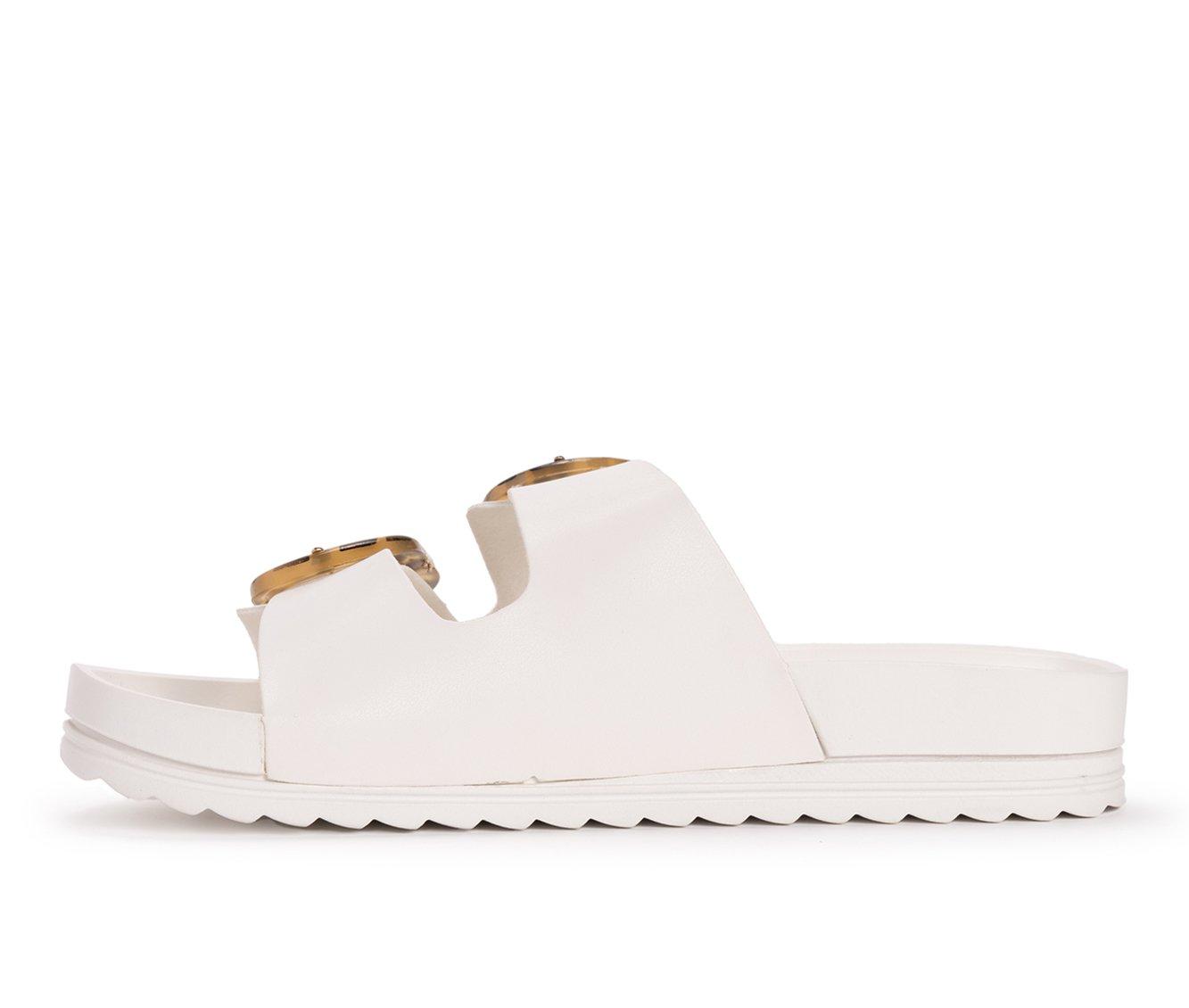 Women's MUK LUKS Grand Cayman Footbed Sandals