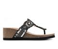 Women's White Mountain Blast Wedge Footbed Sandals