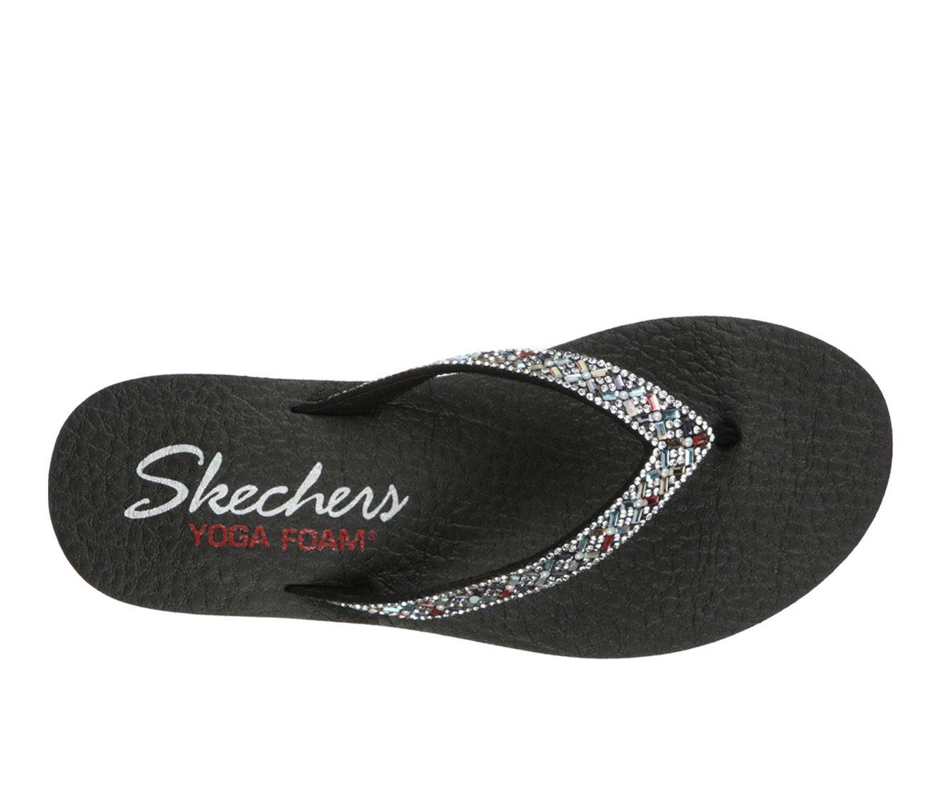 Fortløbende Blændende I hele verden Women's Skechers Cali LOTUS BAE 119136 Flip-Flops