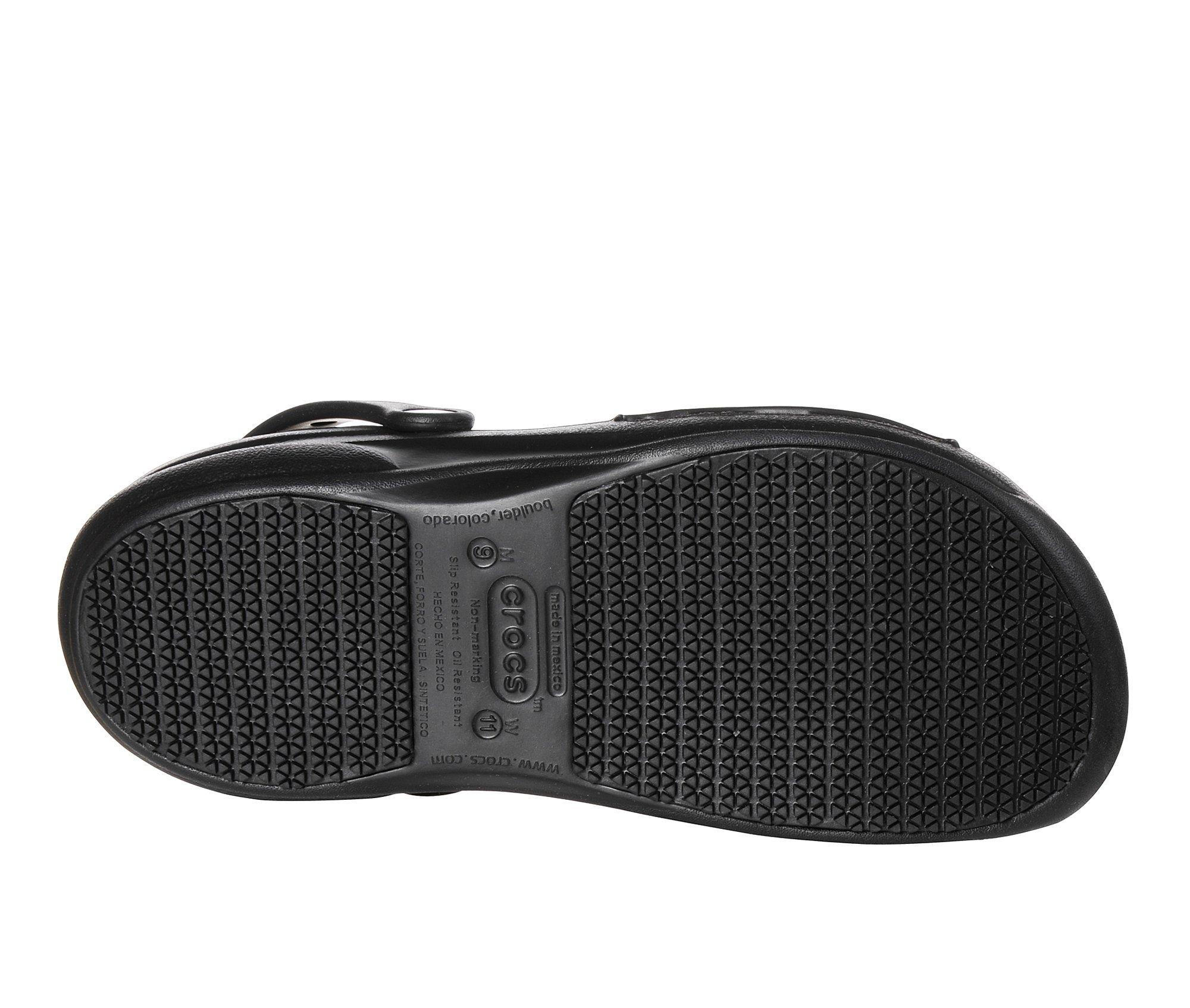 black crocs slip resistant
