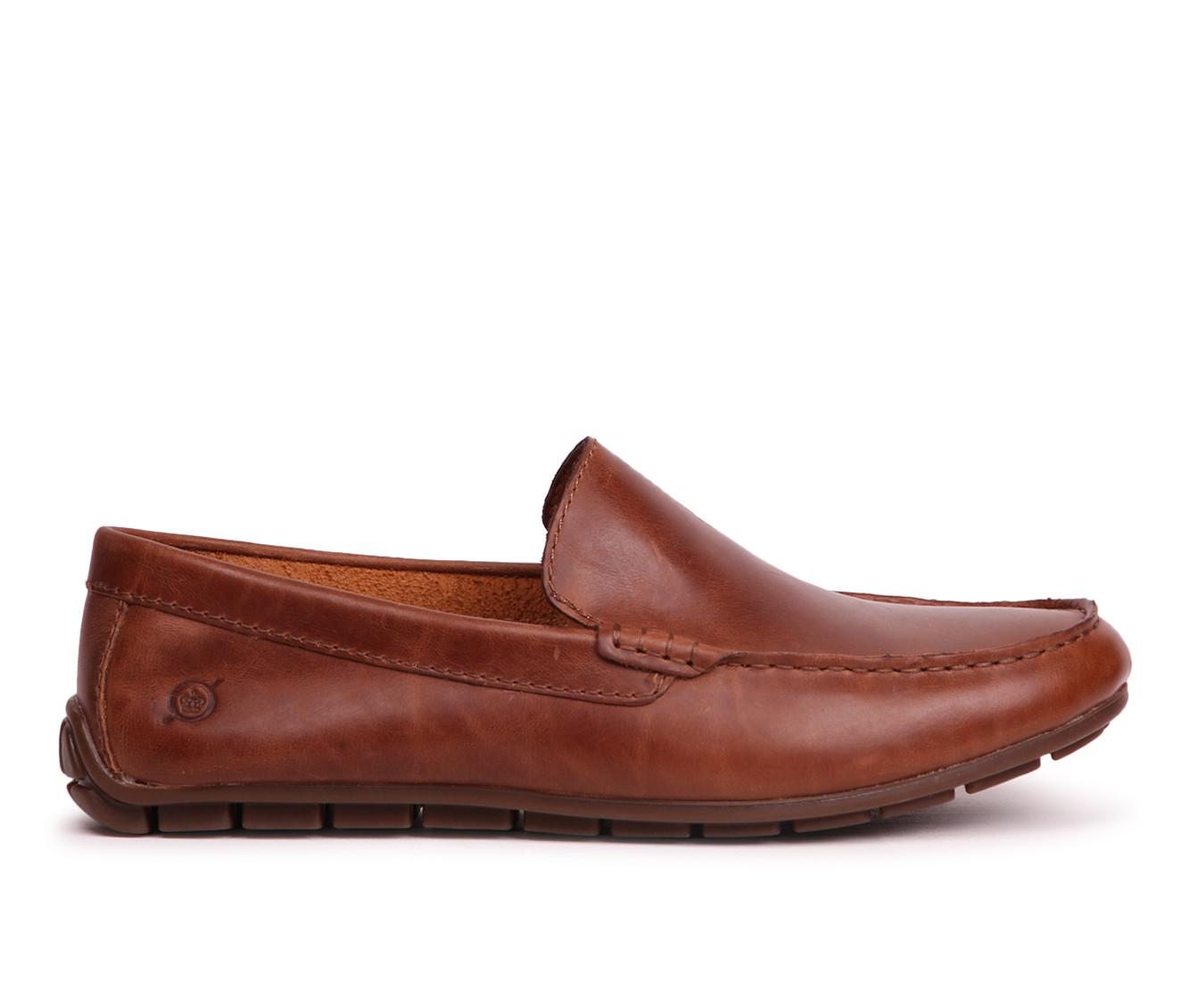 Born Eberhard Men Casual Slip On Loafer Shoe Size 12 Walking Brown Leather Born Men main image 2