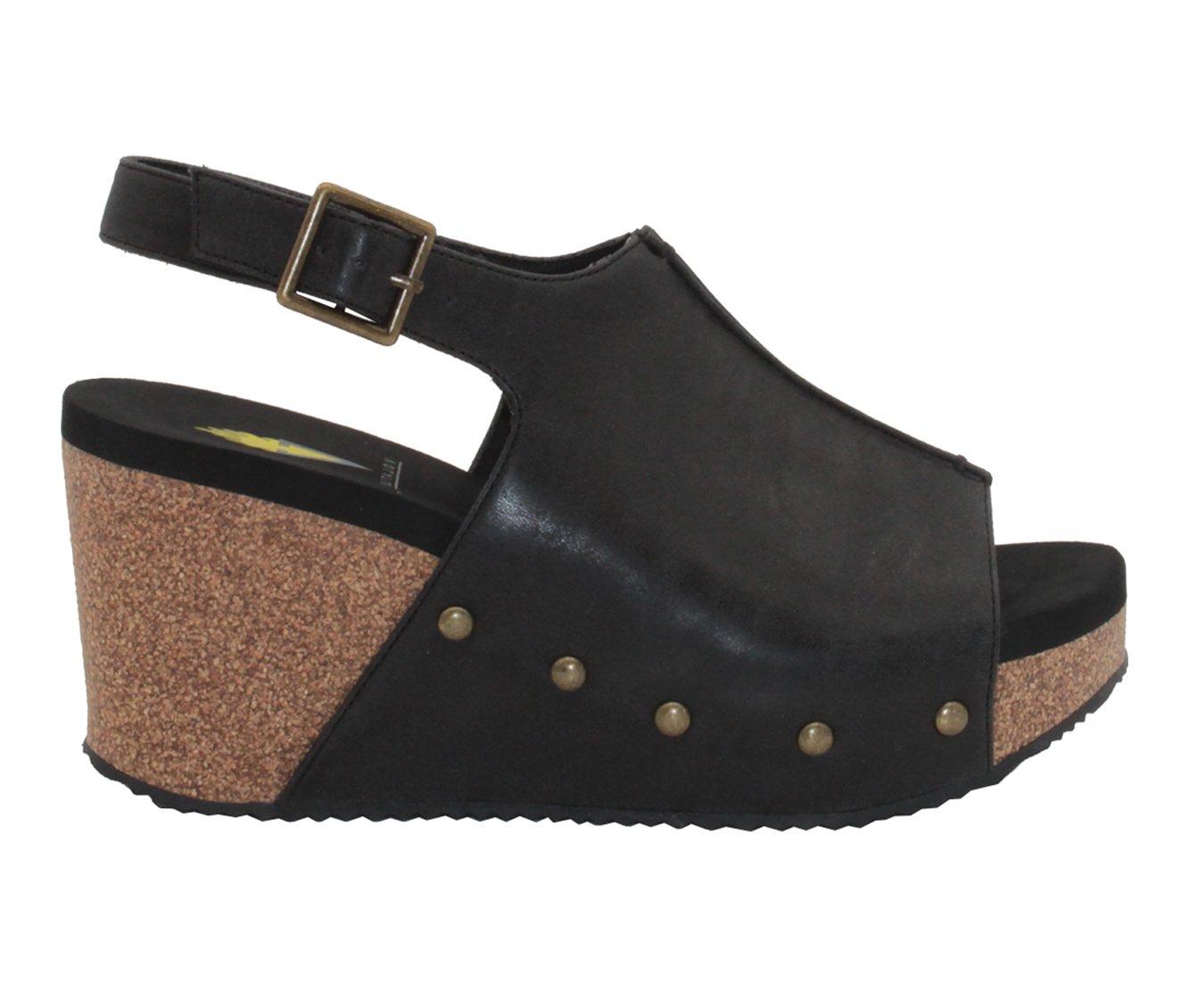 Volatile hot sale black wedges