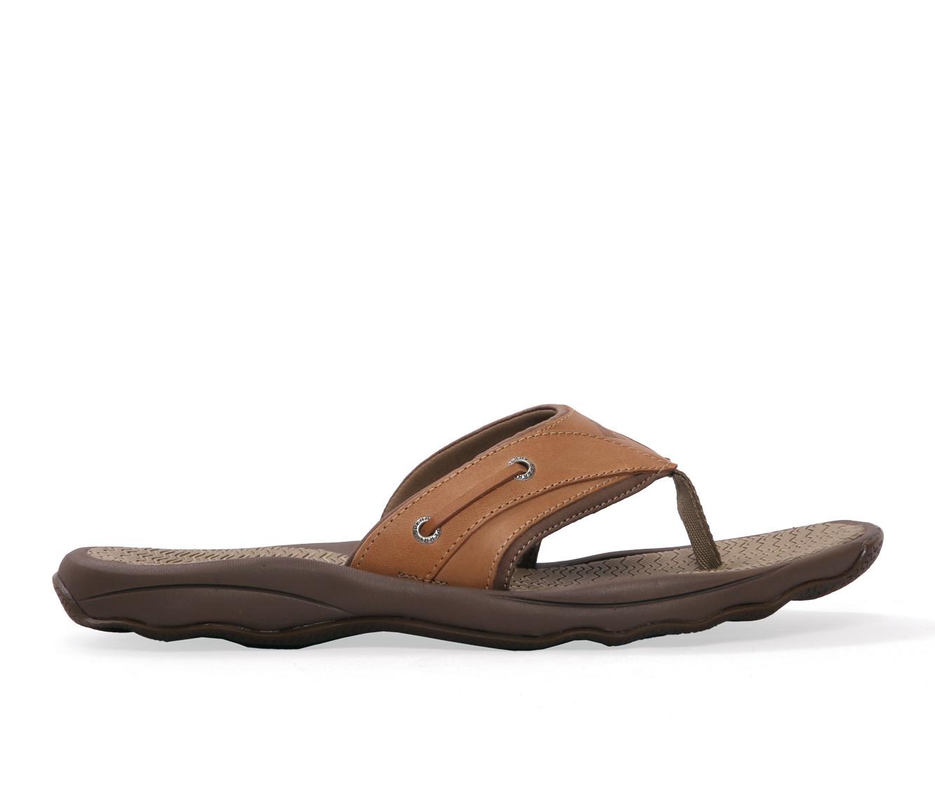 Sperry men's hot sale flip flops