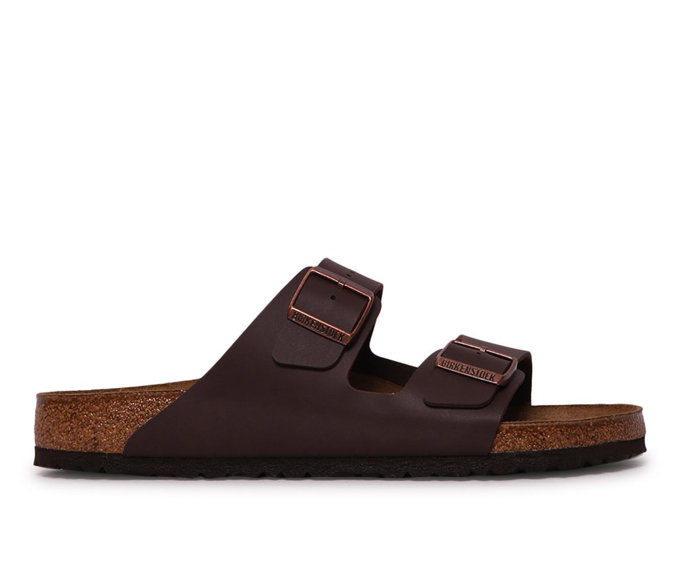 サンダル DOUCAL'S Men Sandals Dark DU2697ECATUF0430 M00 Men's leather sandal | black - Doucal's