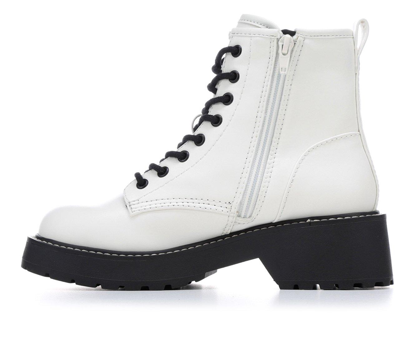 carra lace up combat boots