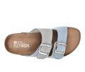 Women's White Mountain Hippy Footbed Sandals