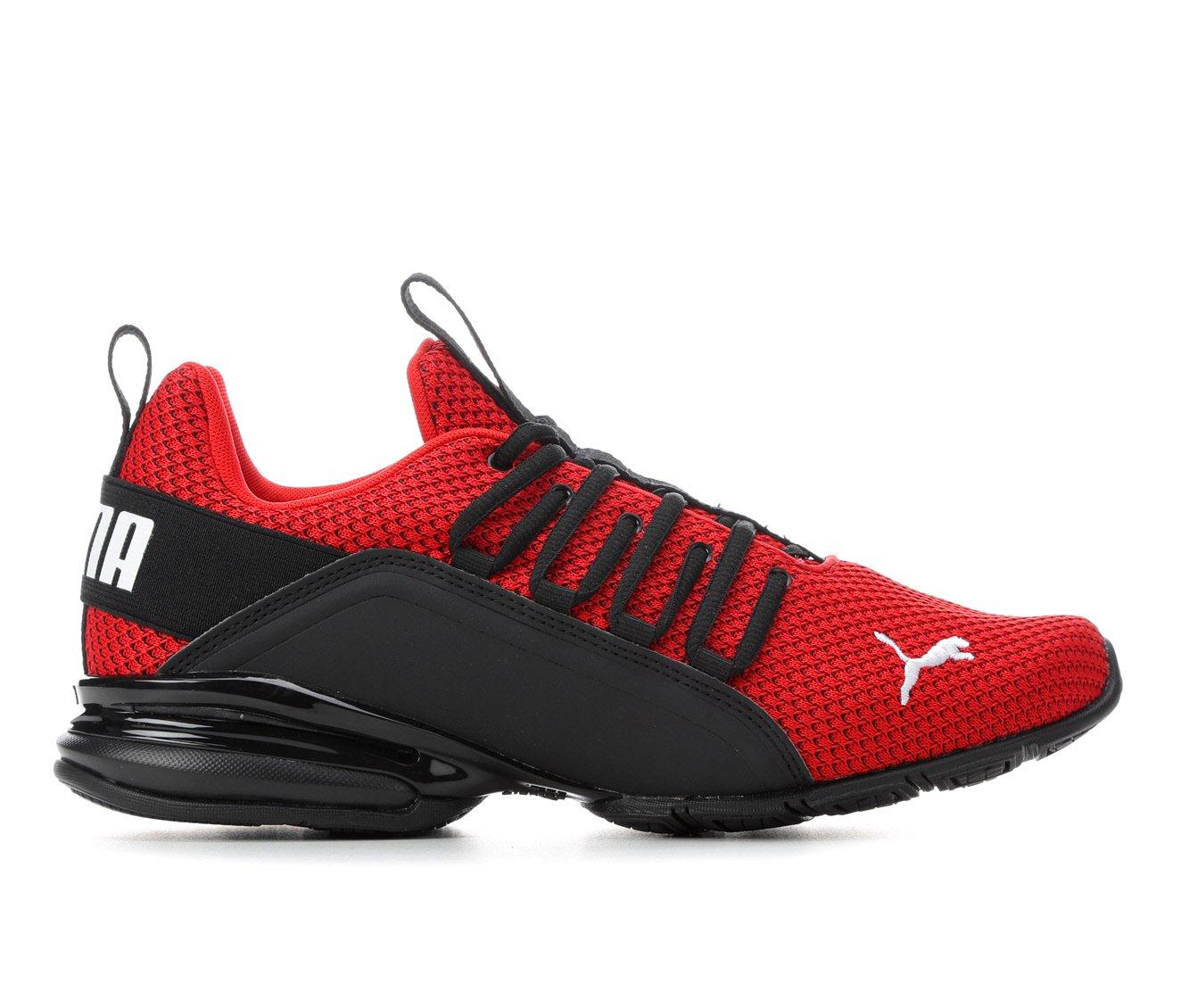 red puma shoes with strap