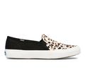 Women's Keds Double Decker Leopard Canvas Slip-On Sneakers