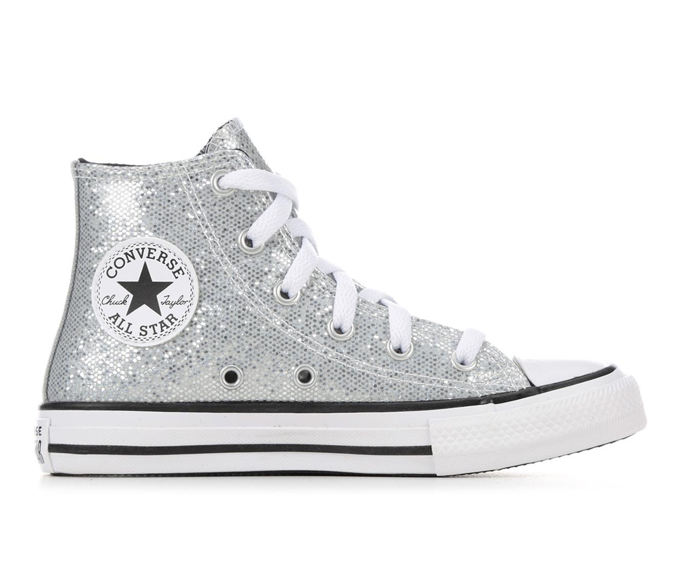 Ik was mijn kleren Wrijven Opmerkelijk Girls' Converse Little Kid Chuck Taylor All Star Glitter ...