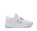 Girls' Puma Little Kid Softride Slip On Bleached Running Shoes