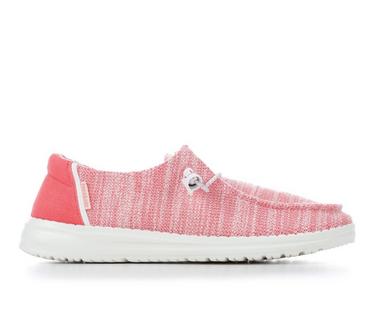 Women's HEY DUDE Wendy Stretch Coral Slip-On Shoes