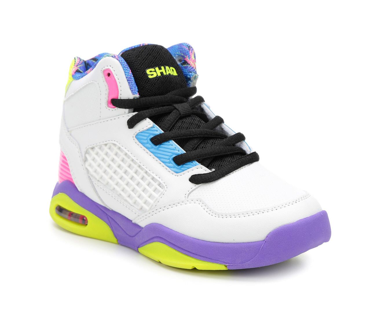 purple shaq shoes