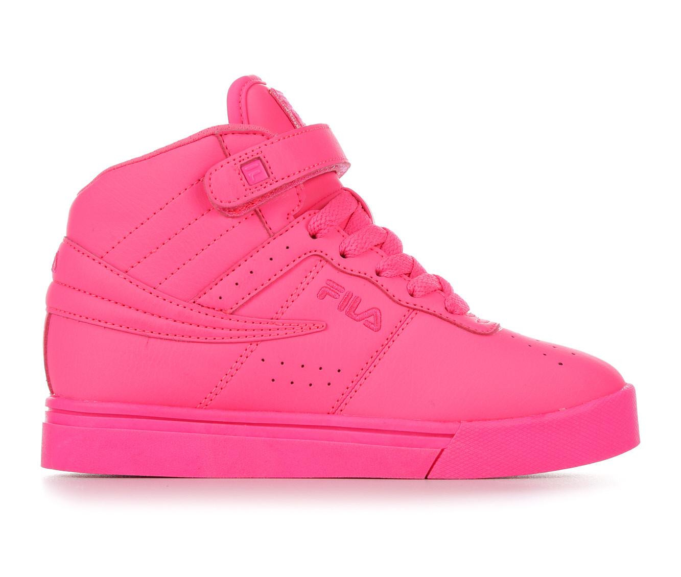 Girls pink high outlet top sneakers