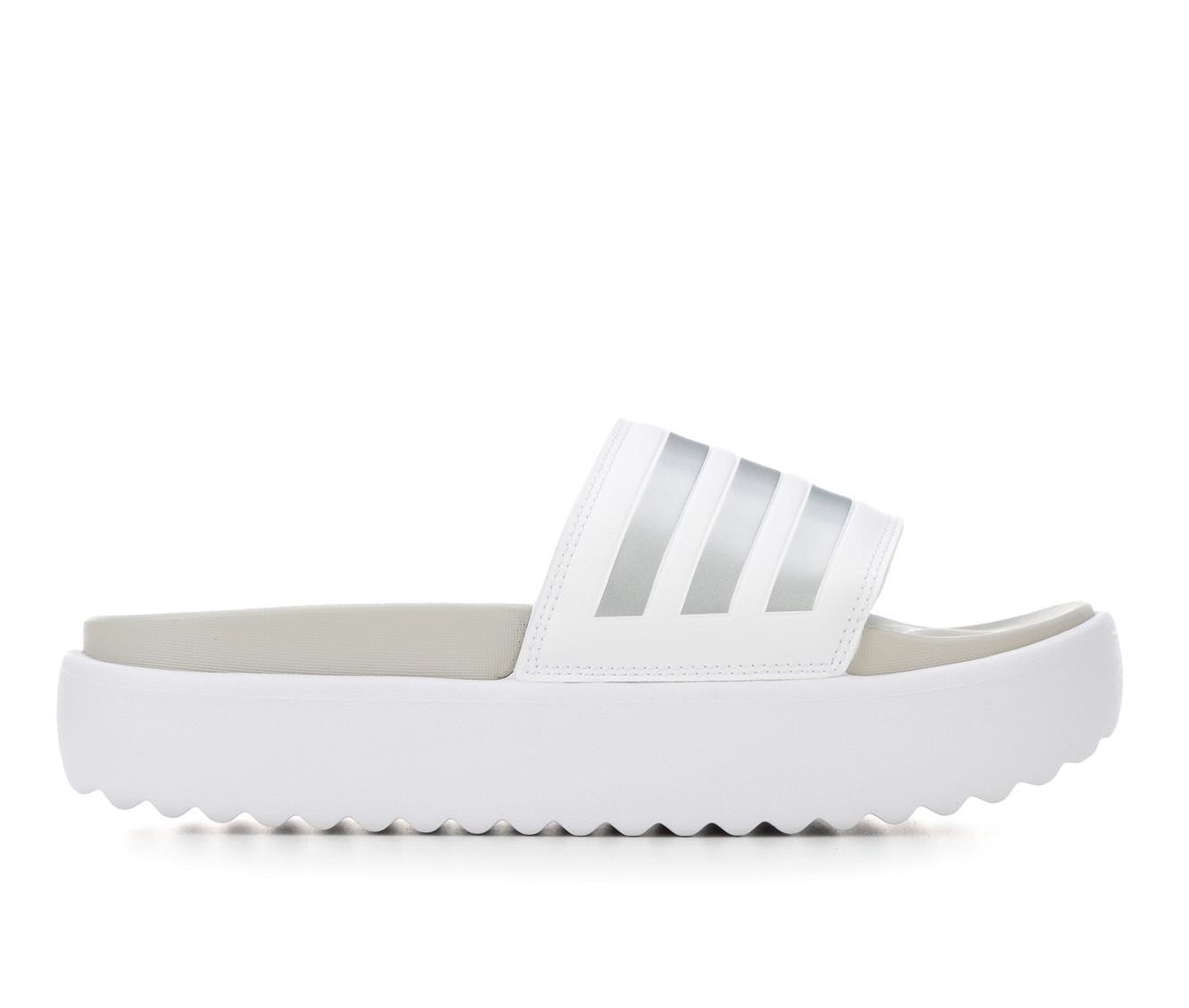 Women's Adidas Adilette Platform Sport Slides