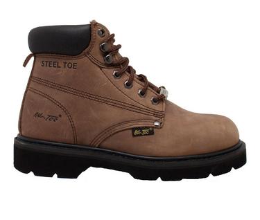 Men's AdTec 6" Full Grain Leather Steel Toe Work Boots