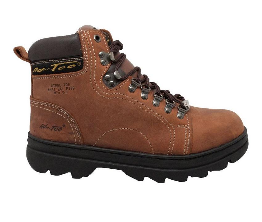 Men's AdTec 6" Steel Toe Hiker Work Boots