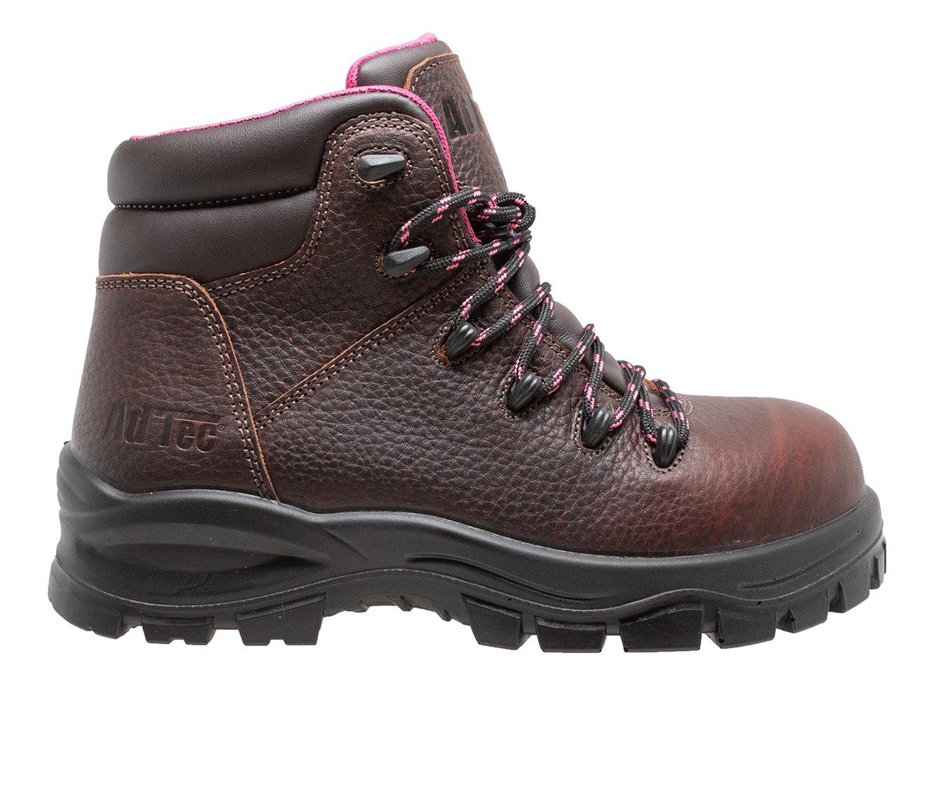 Steel toe boots at shoe outlet carnival