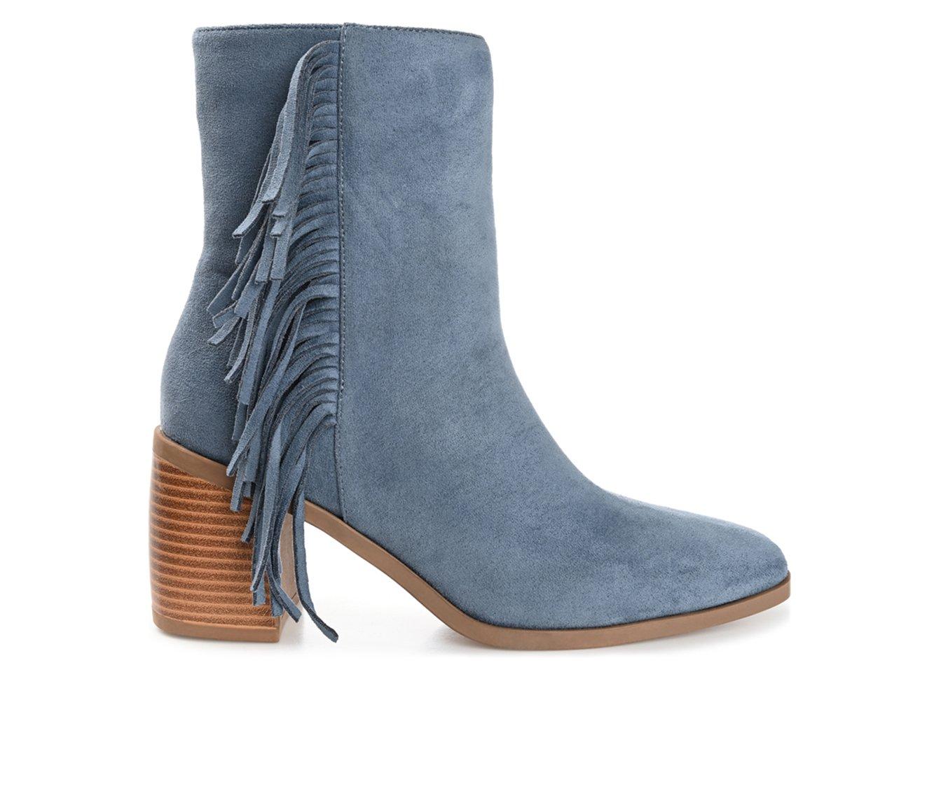 Women's Journee Collection Noriah Block Heel Booties