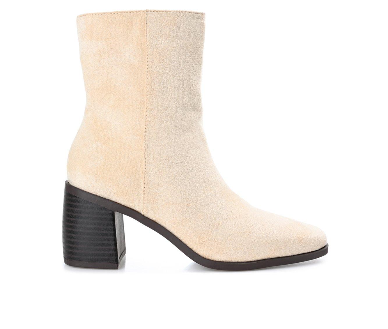Women's Journee Collection Sloann Block Heel Booties