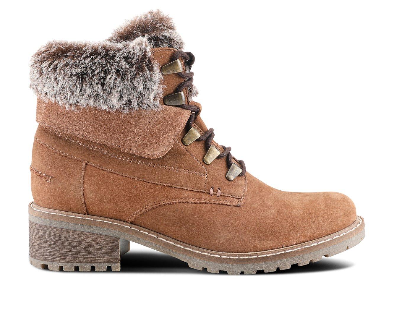 Women's SPRING STEP Cini Combat Booties