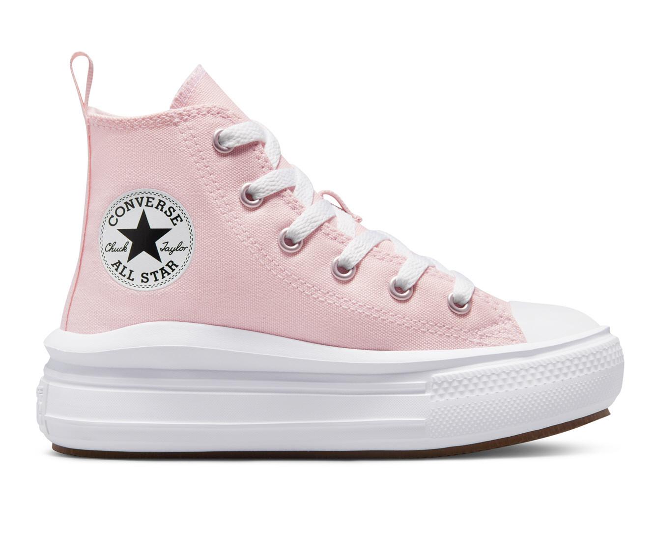 Girls white outlet converse size 3