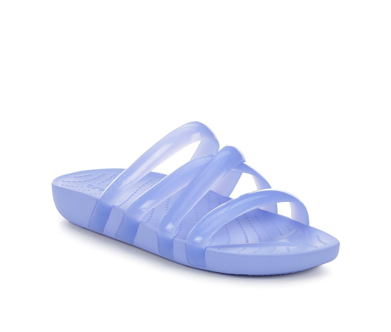 Women's Crocs Splash Shine Strappy Sandals | Shoe Carnival