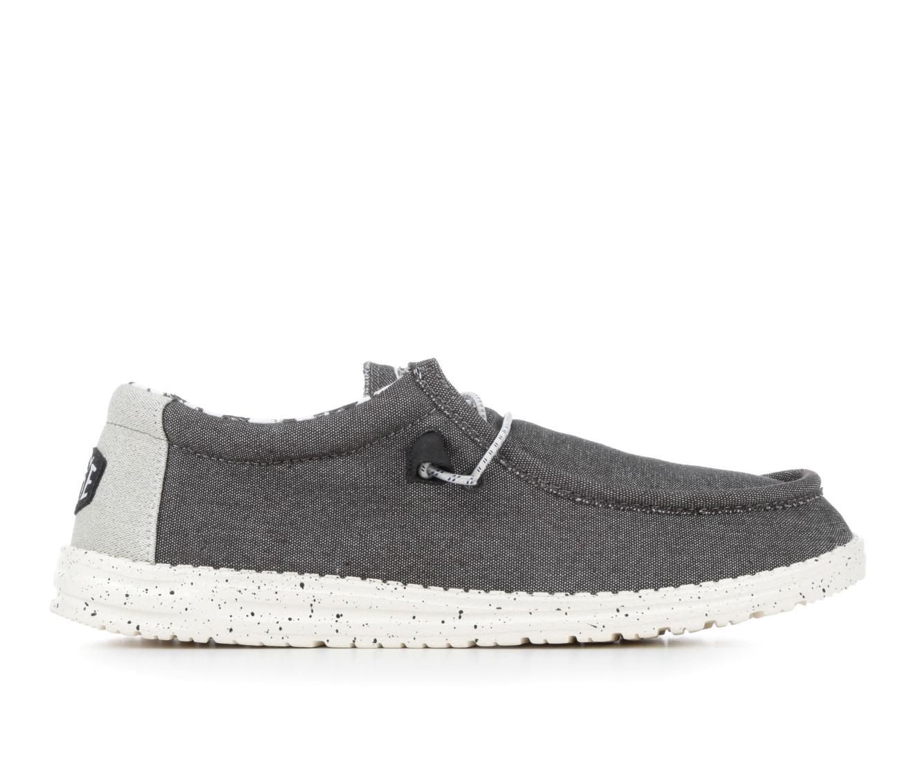 HEYDUDE Wally Casual Shoe - Little Kid / Big Kid - Black Monochrome