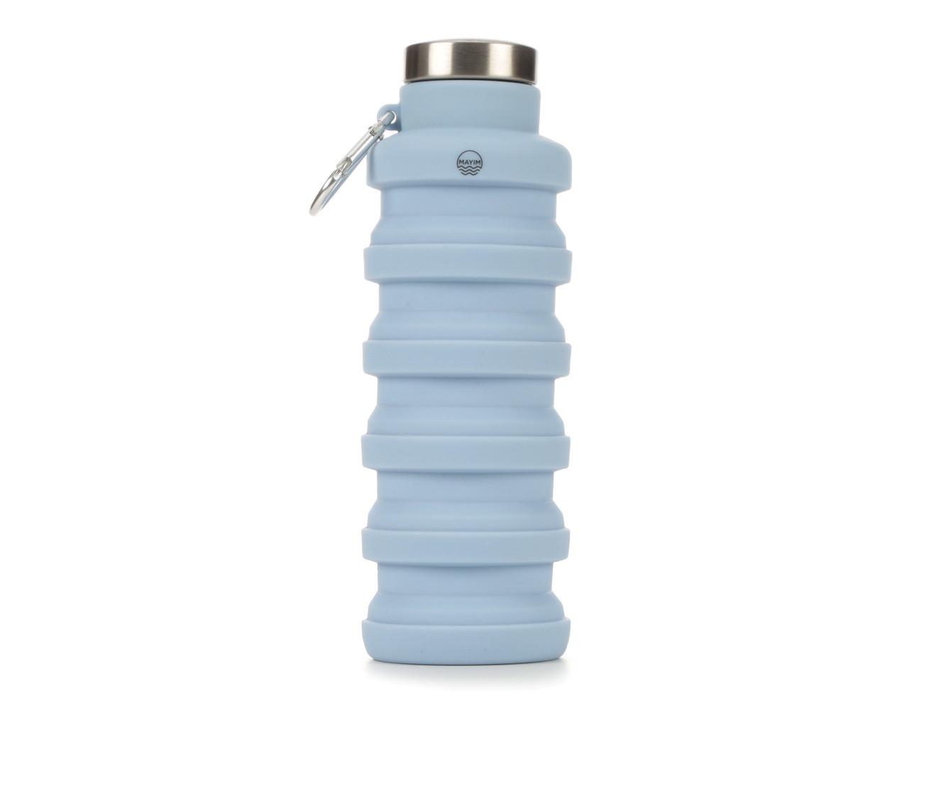 Collapsible Grey Water Bottle by Mayim