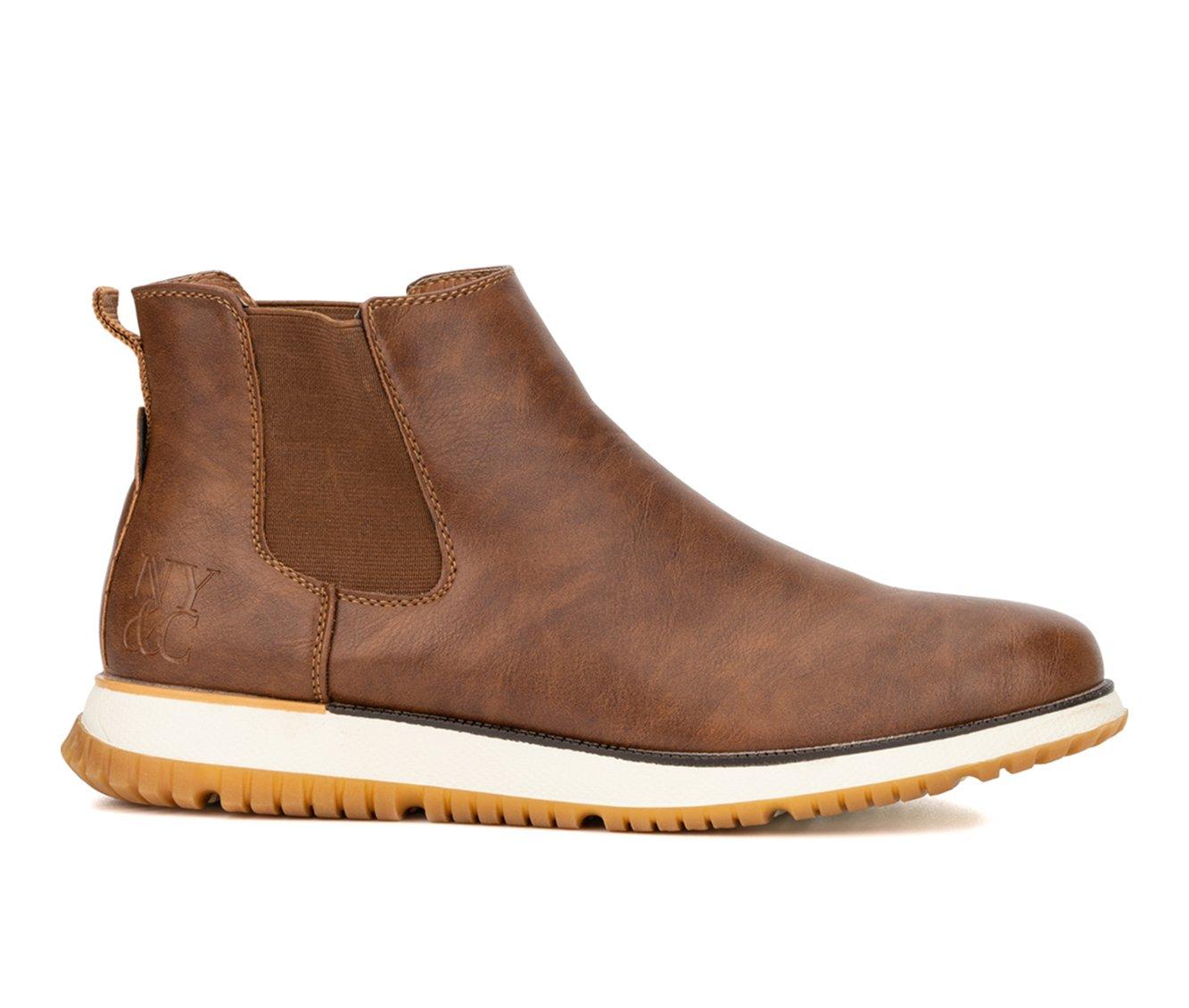 Selected Louis Chelsea Leather Boots Brown