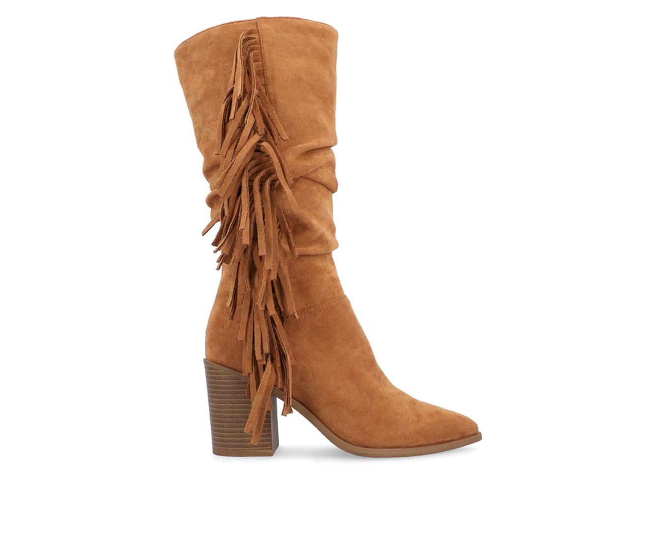 Women's Journee Collection Hartly Mid Calf Western Inspired Boot