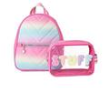 OMG Accessories Stuff Rainbow Set Backpack and Pouch