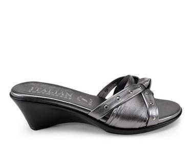 Women's Italian Shoemakers Avra Wedge Sandals