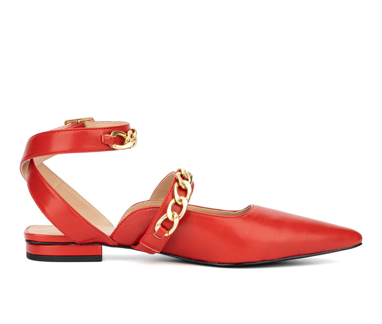 Women's Fashion to Figure Aliza Flats
