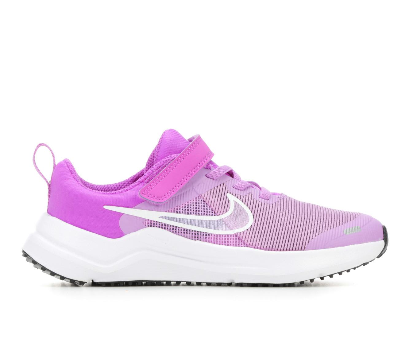 PURPLE NIKE Girls Little Kid Downshifter 12 Sneaker