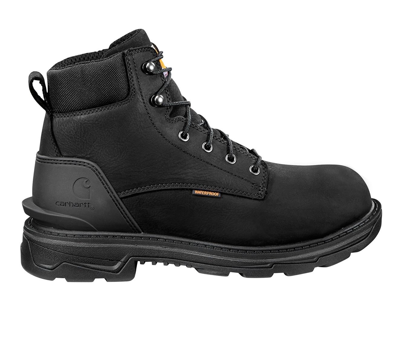 Carhartt black cheap work boots