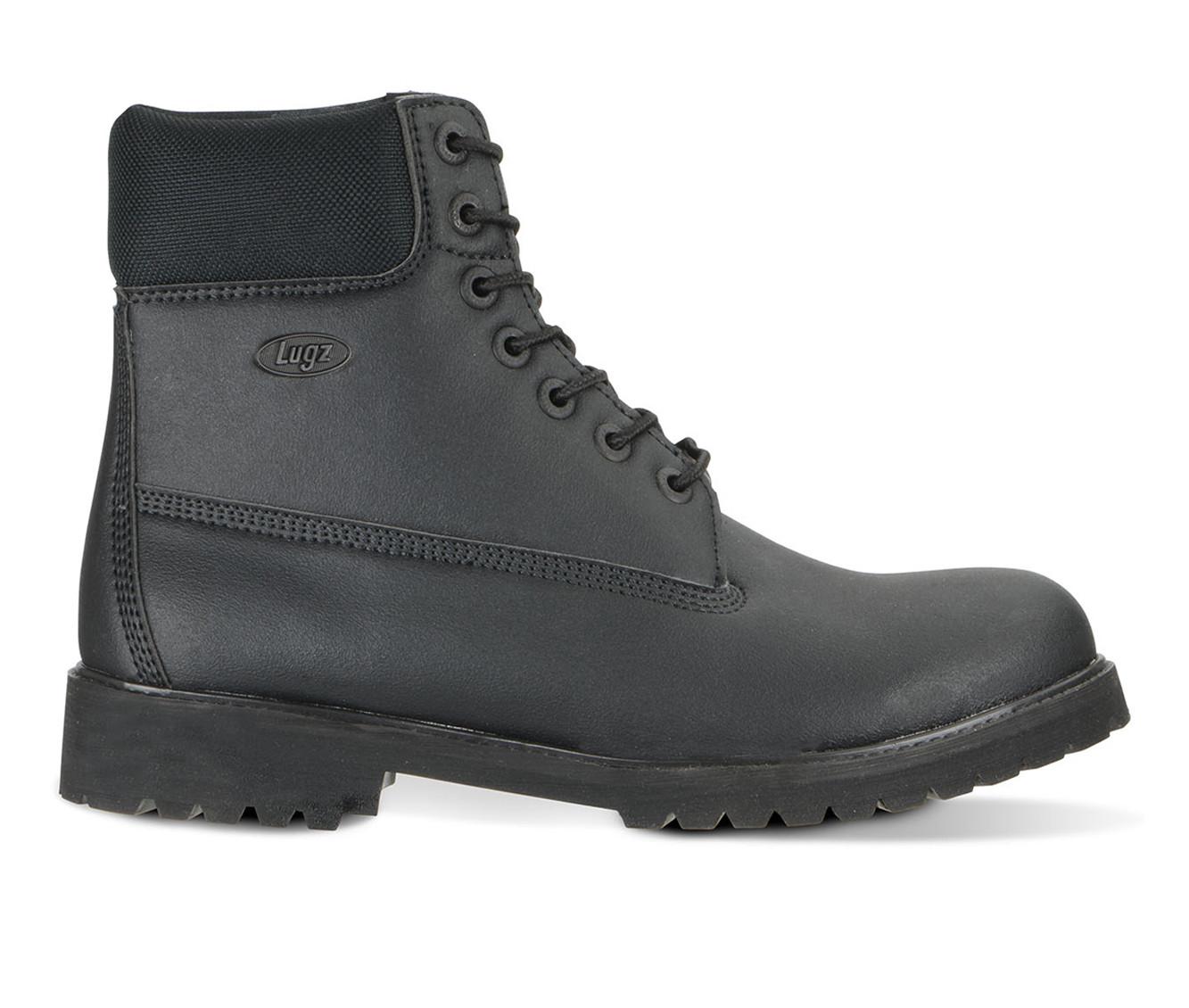 Mens lugz hotsell black boots