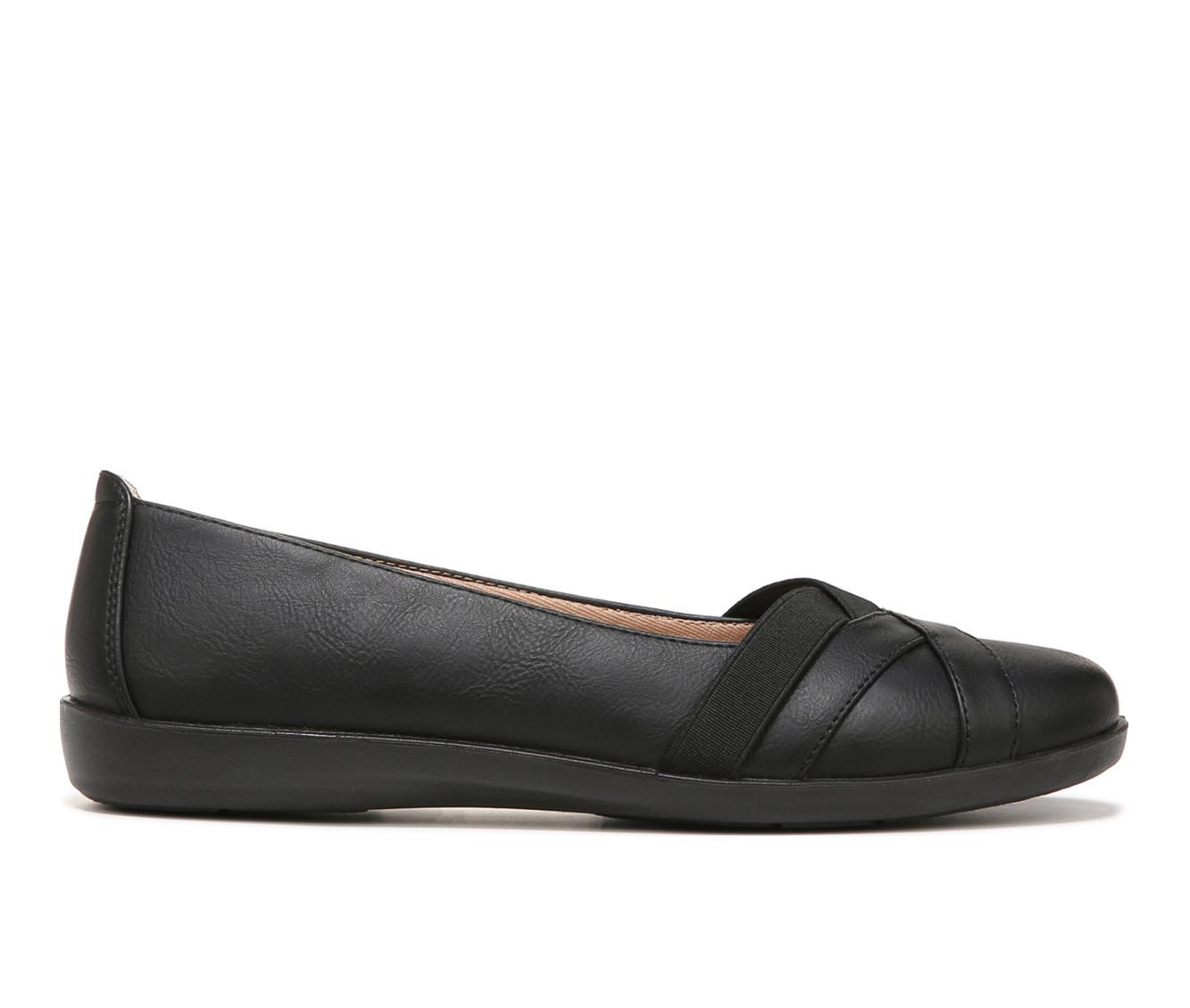 Lifestride hot sale black flats