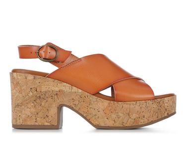Women's Vintage 7 Eight Guilietta Platform Heeled Sandals