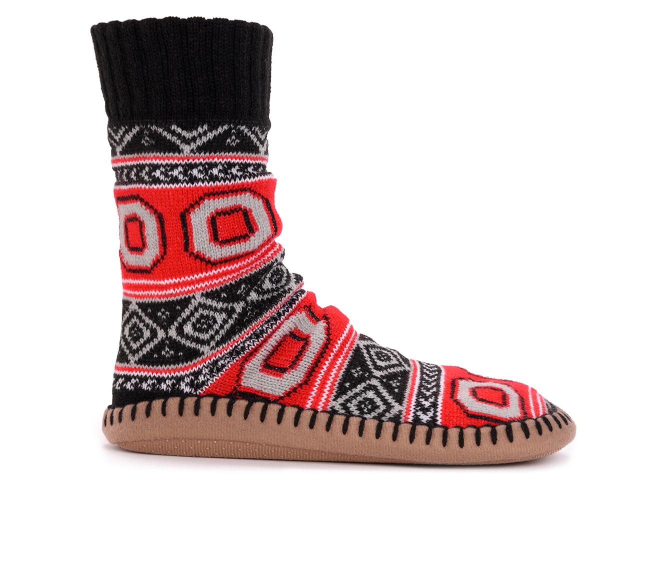 MUK LUKS Game Day Ohio State Buckeyes Slipper Socks