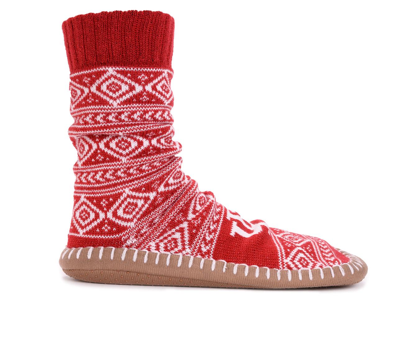 MUK LUKS Game Day Indiana Hoosiers Slipper Socks