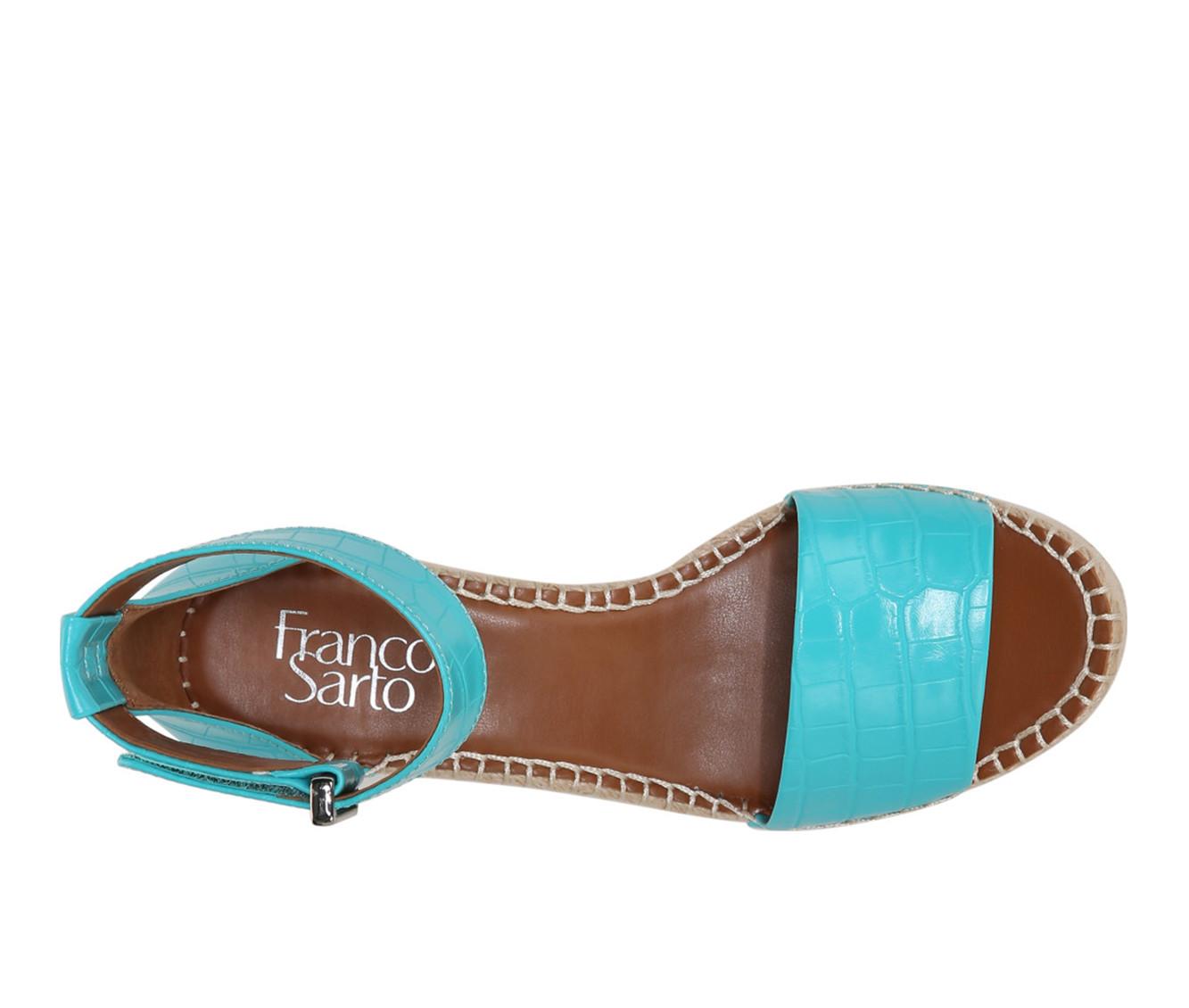 Franco Sarto Clemens Espadrille Wedge Sandals In Metallic Lyst |  lupon.gov.ph