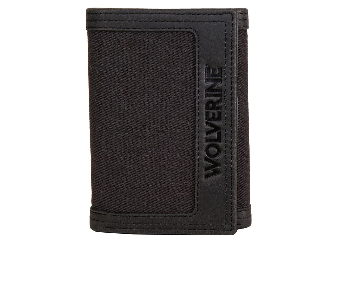 Wolverine Canvas/Leather Trifold Wallet