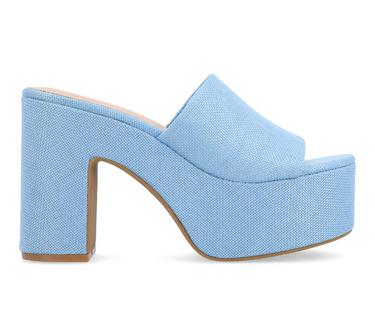 Women's Journee Collection Enyya Platform Heeled Sandals
