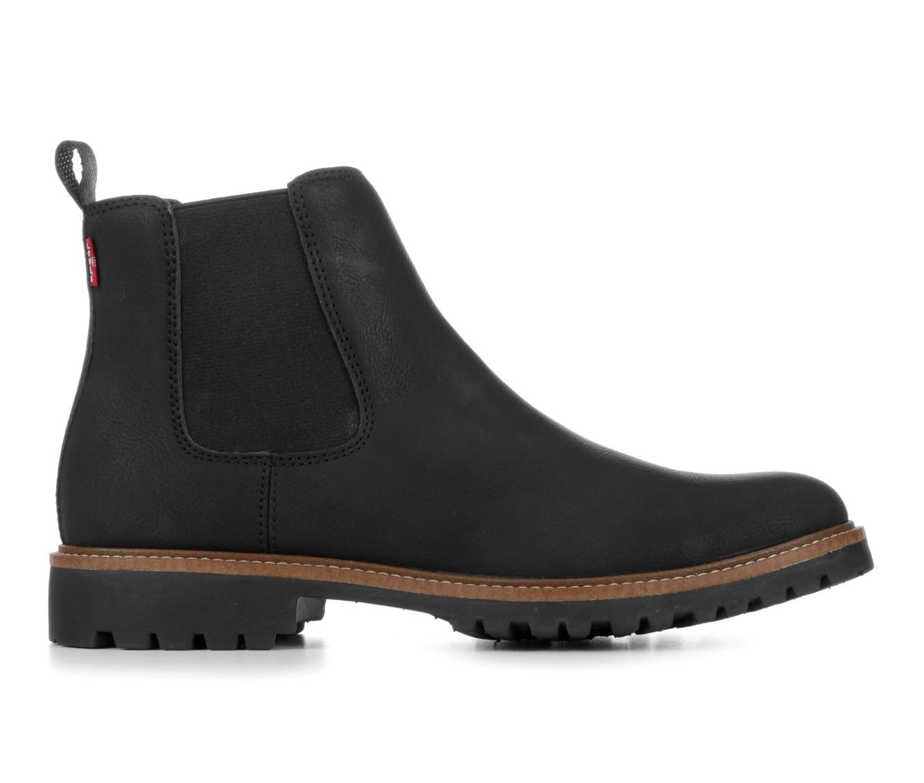 Men's pull on boots on sale clearance