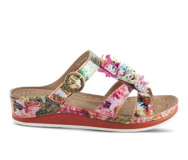 Women's L'Artiste Snazzy Low Wedge Footbed Sandals