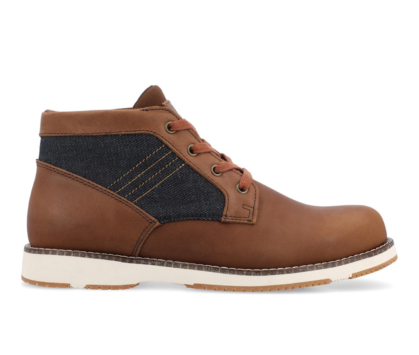 NEW,Sonoma Goods For Life, Freer Mid, Cognac, Men's Chukka Boots