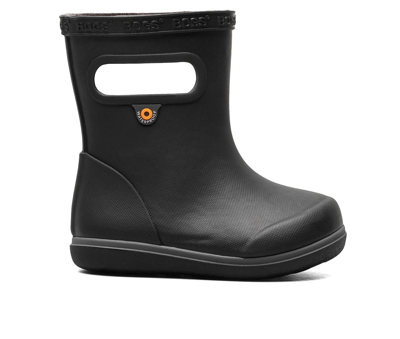 Girls black outlet duck boots