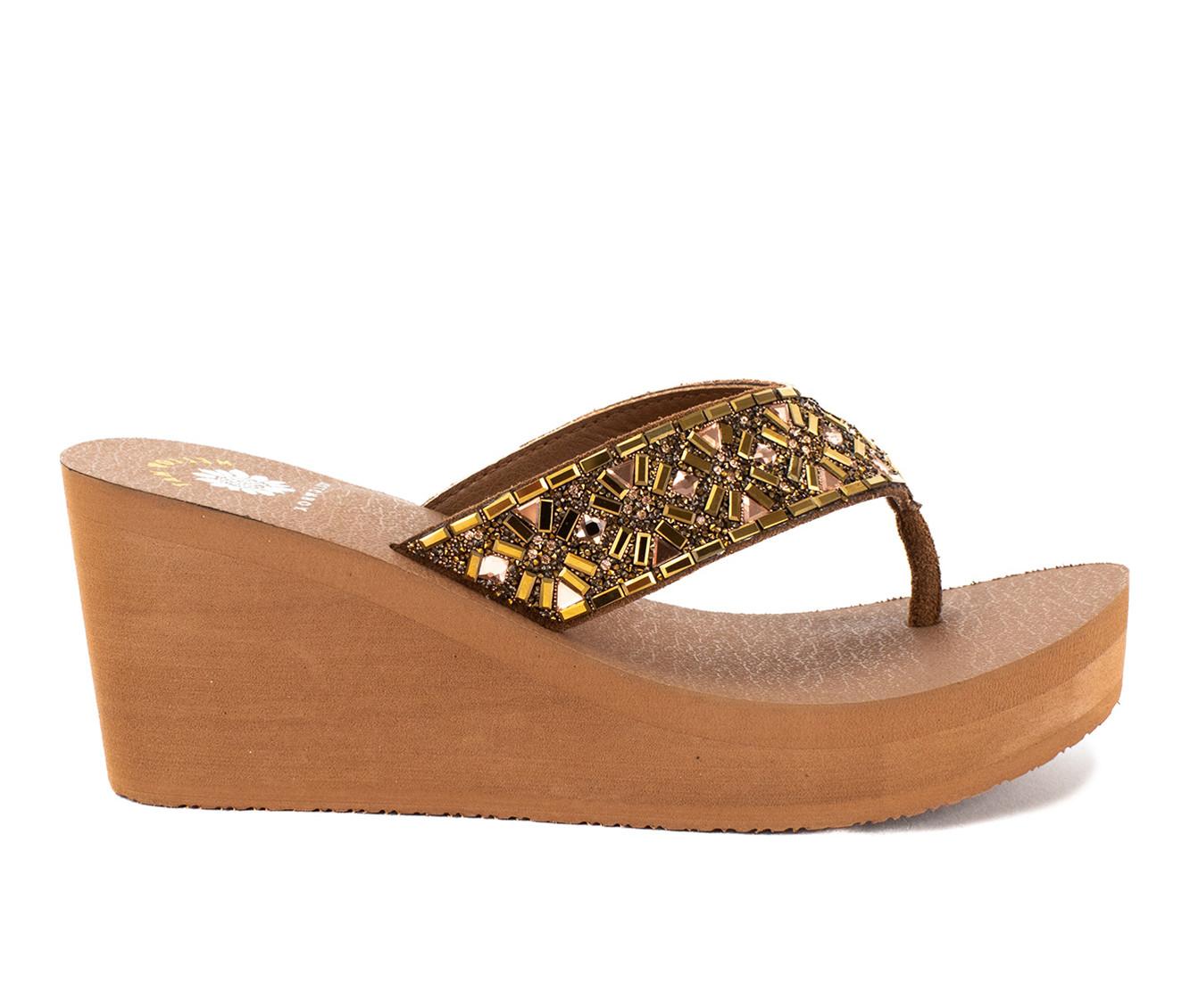 Women's Yellow Box Whittier Flip-Flops