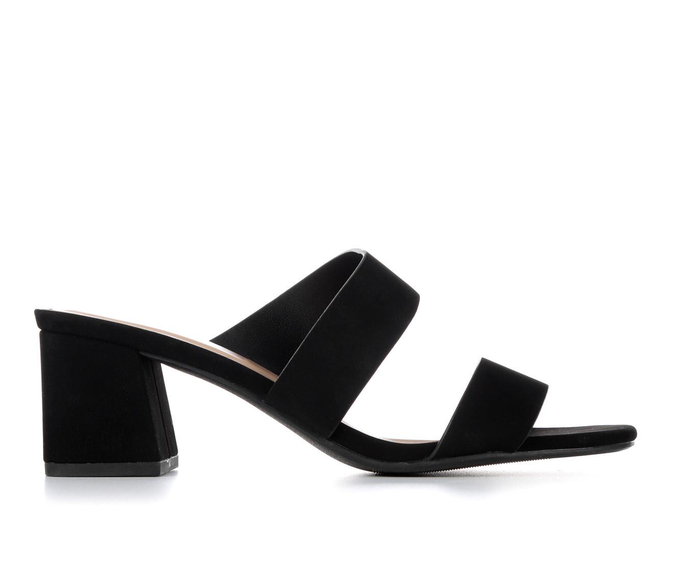 Women's black heel discount sandals